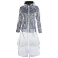 RAIN JACKET UNISEX TRANSPARENT LONG