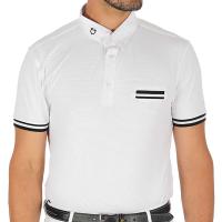 MAN COMPETITION TECHNICAL PERFORATED FABRIC POLO GAREN model