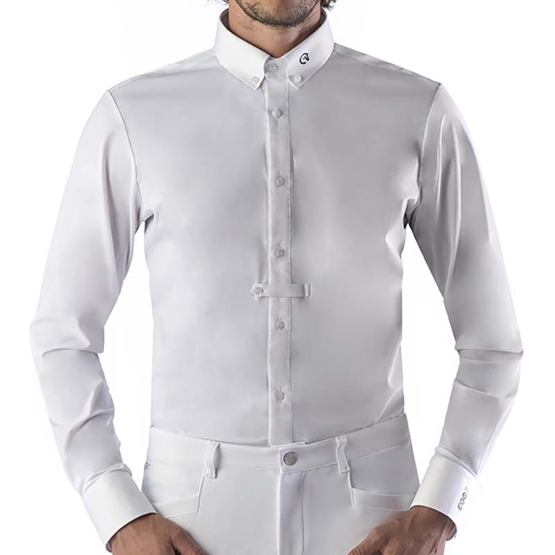 Competition polo ego7 shirt model for man long sleeves