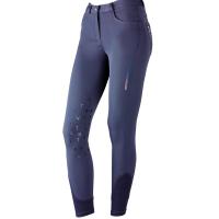 TATTINI LADIES RIDING BREECHES model AMARANTO with KNEE GRIP