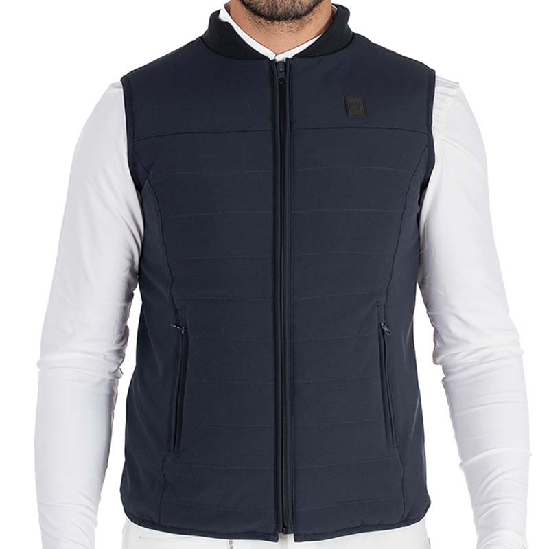 Equestro sleeveless vest for men flam model