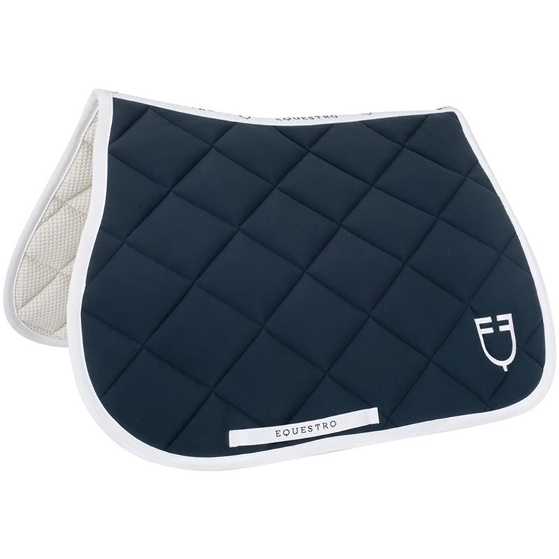Jumping saddlecloth equestro white line edition