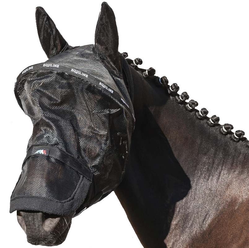 Equiline fly mask benson semirigid