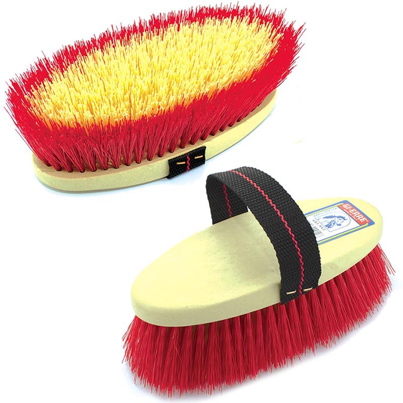 Medium bristle brush horse