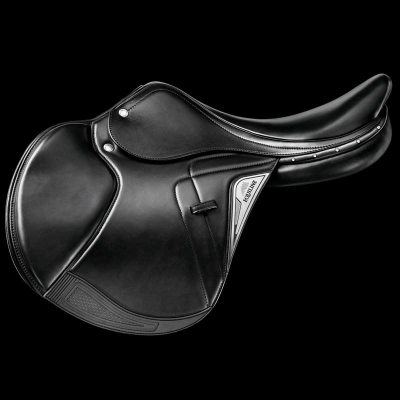 Jumping saddle equiline saddle division model closer with swarovski - 2752