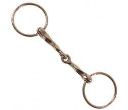 SNAFFLE TWIST LOOSE RING STAINLESS - 2469