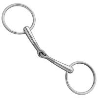 SNAFFLE RING BIT SPRENGER 40587 TURNADO SATIN