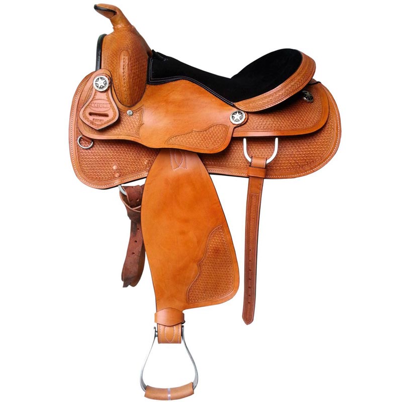 Western saddle natowa model 141 butterfly reining