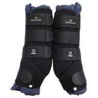 PAIR OF STABLE WRAPS WITH PAD AND BREATHABLE NEOPRENE