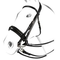 DRESSAGE BRIDLE EQUESTRO LEATHER ITALIAN