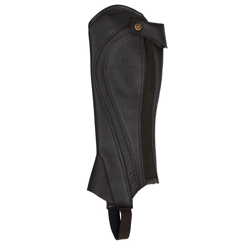 Half chaps shaped equestro leather model salisbury