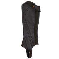 HALF CHAPS SHAPED EQUESTRO LEATHER MODEL SALISBURY