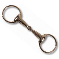 SNAFFLE EGG BUTT BIT STAINLESS STEEL HOLLOW