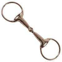 SNAFFLE EGG BUTT BIT STAINLESS STEEL HOLLOW