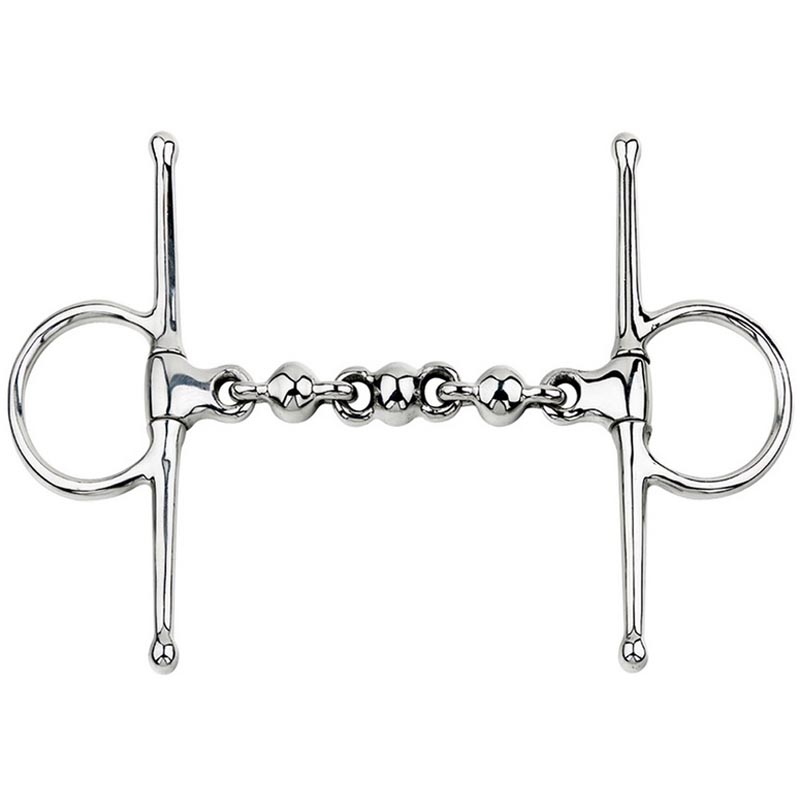 Waterford full cheek snaffle bit stainless steel