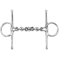 WATERFORD FULL CHEEK SNAFFLE BIT STAINLESS STEEL