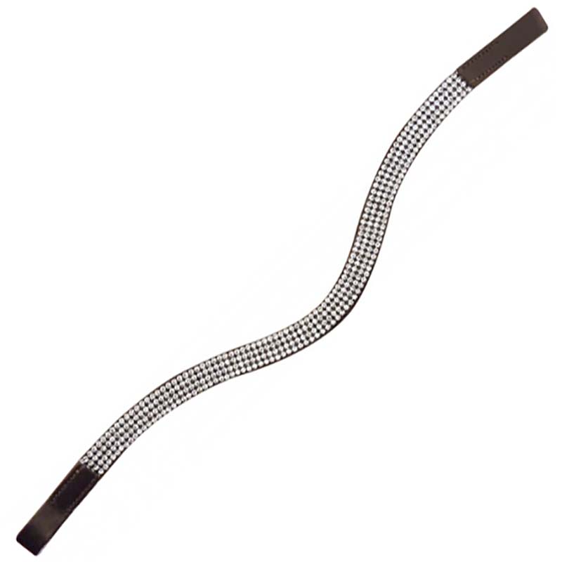 Browband anatomic leather model brilliant