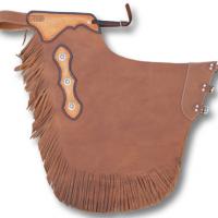 CINCH CHAPS WESTERN FULL GRAIN UNISEX FRINGE