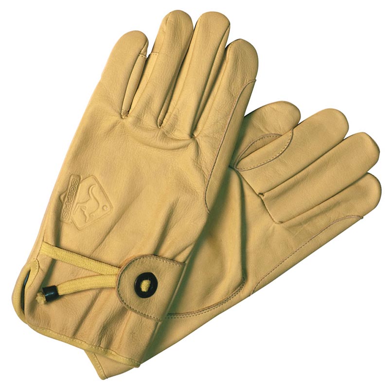 Working western leather gloves model unisex