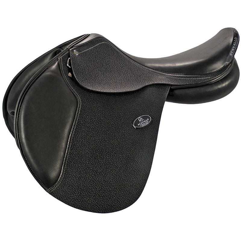 Acavallo jumping saddle veneziano model with adjustable gullet