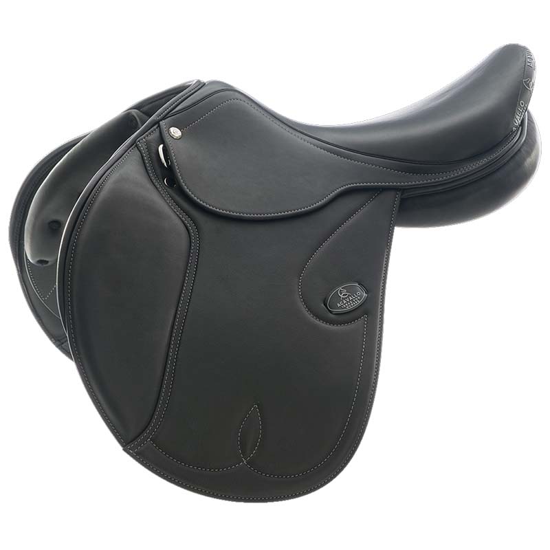 Acavallo jumping saddle botticelli model with adjustable gullet