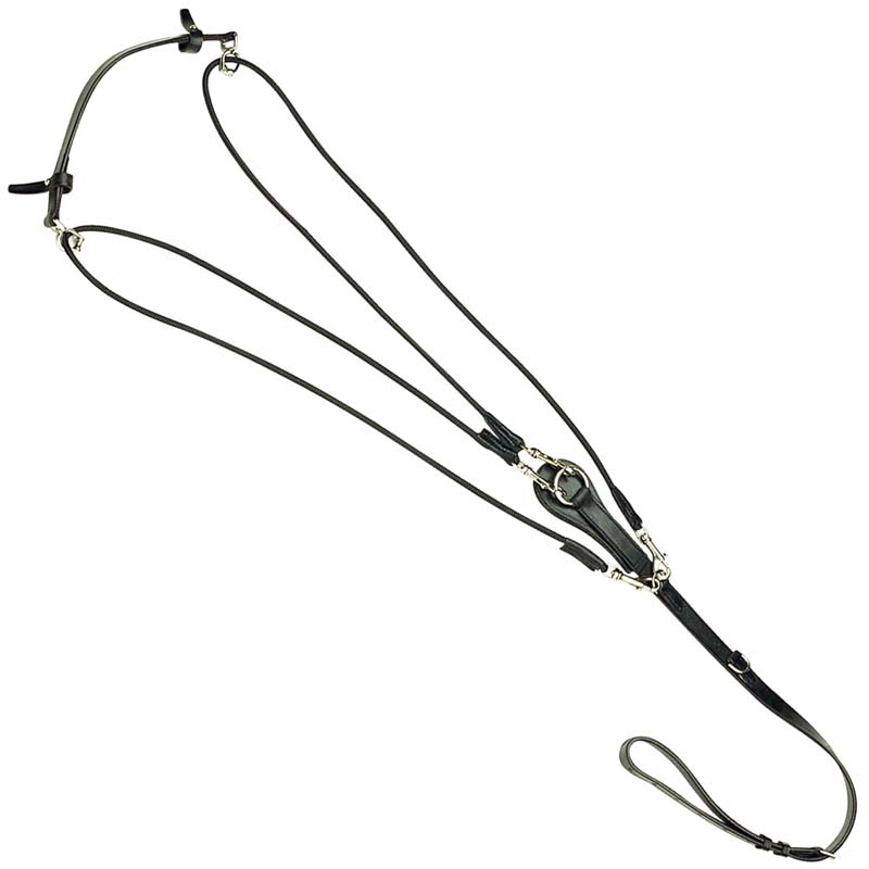 Gogue leather pariani with nylon tie adjustable