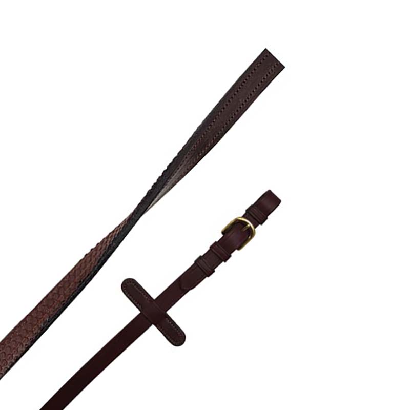 Underside rubber grip reins pariani leather hunter