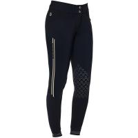 LADIES CAVALLERIA TOSCANA SILICONE STRIPE EMBOSSED BREECHES