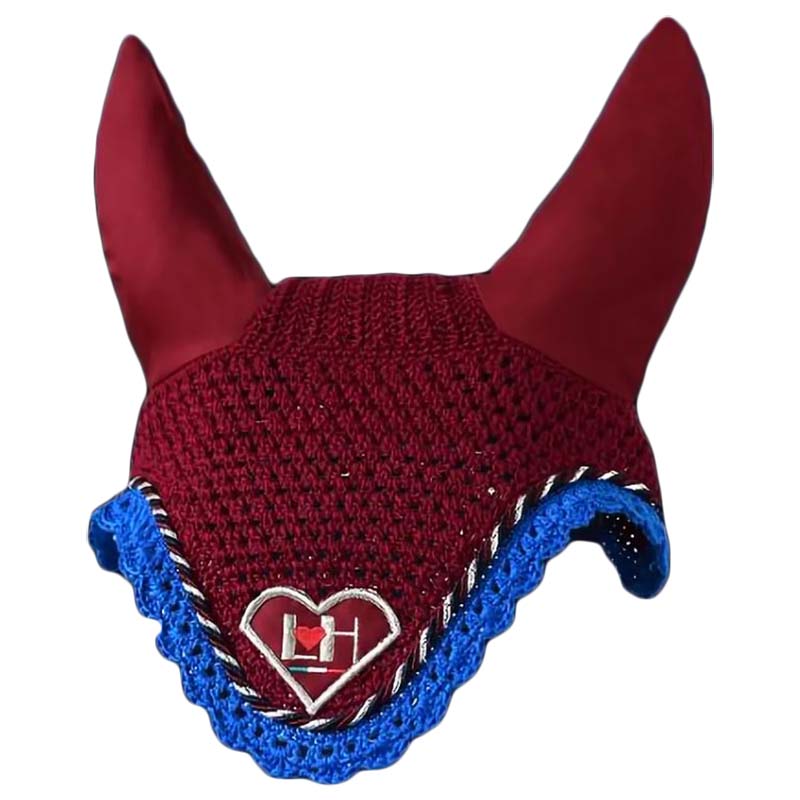 Technical lovehorses ear net bonnet customizable
