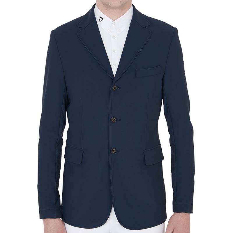 Equestro competition jacket perforated for men