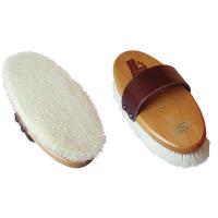 HORSE GROOMING BRUSH SOFT LEISTNER GOAT HAIR EXTRA SENSITIVE