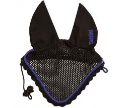 EAR NET BONNET TATTINI BICOLOR COTTON WITH EMBROIDERY - 0578