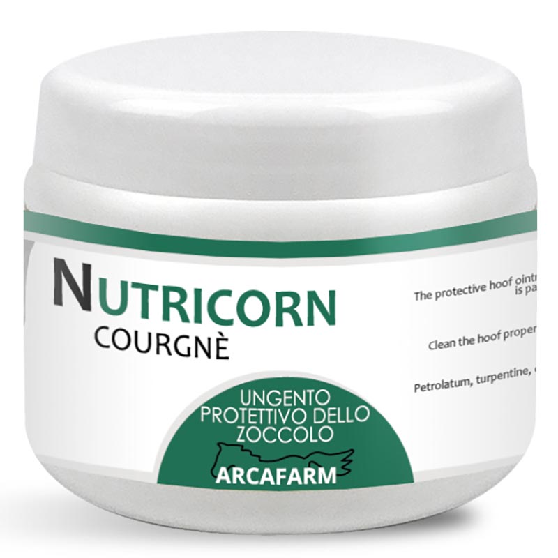 Regenerating hoof ointment courgne' arcafarm nutricorn”