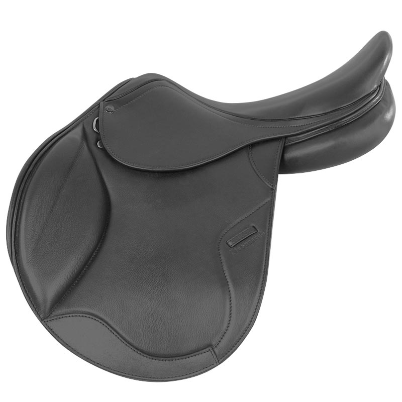 Equestro jumping saddle double leather
