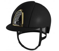 CASCO KEP ITALIA model CROMO 2.0 TEXTILE BLACK WITH FRAME GOLD - 3301