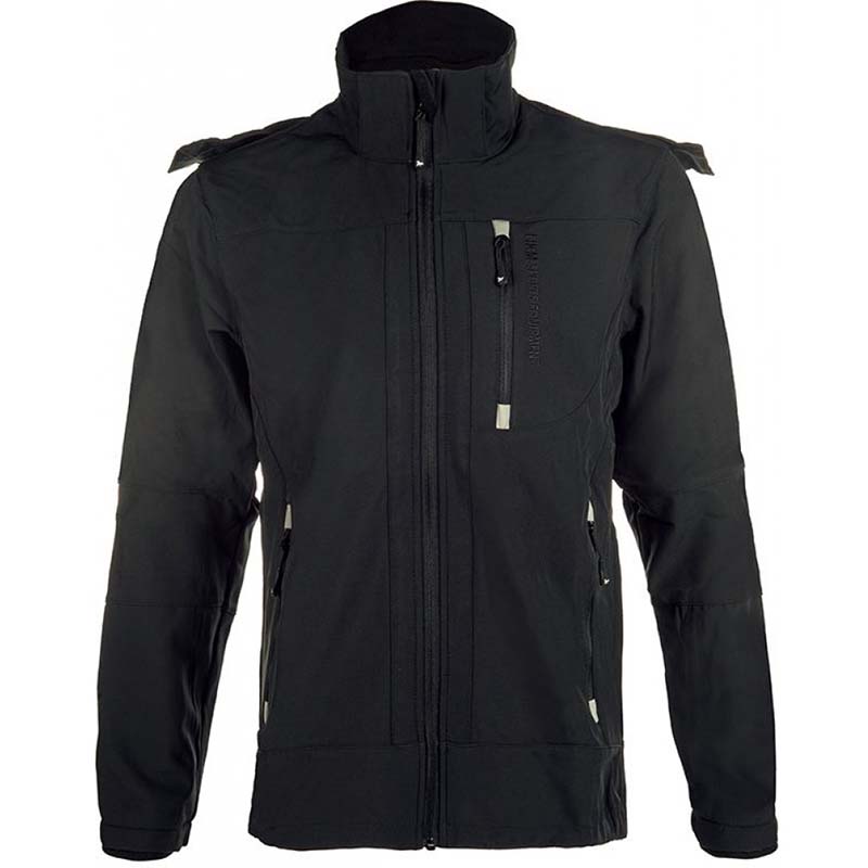 Softshell sport man jacket wind and water-resistant