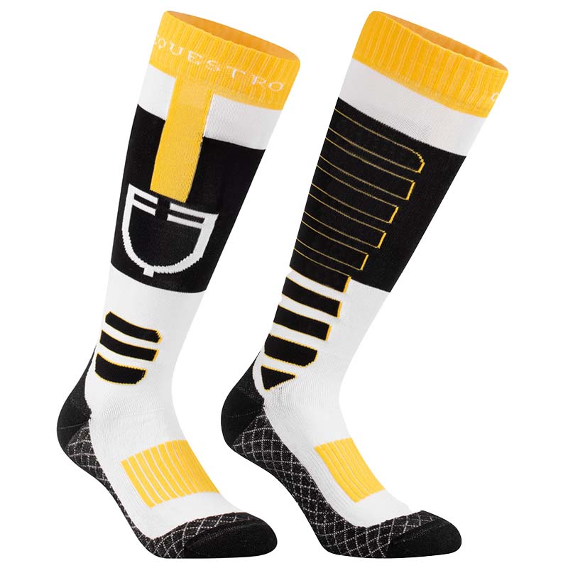 Equestro riding socks unisex technical fabric