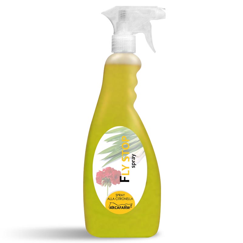 Natural spray against stinger insects arcafarm fly stop spray