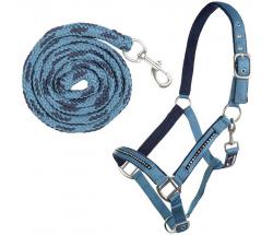 HKM SET HALTER and LEAD mod. CRYSTAL - 0333