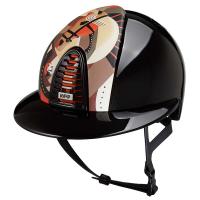 KEP ITALIA HELMET Cromo 2.0 PEGASUS GLOSS BLACK ORANGE INSERT