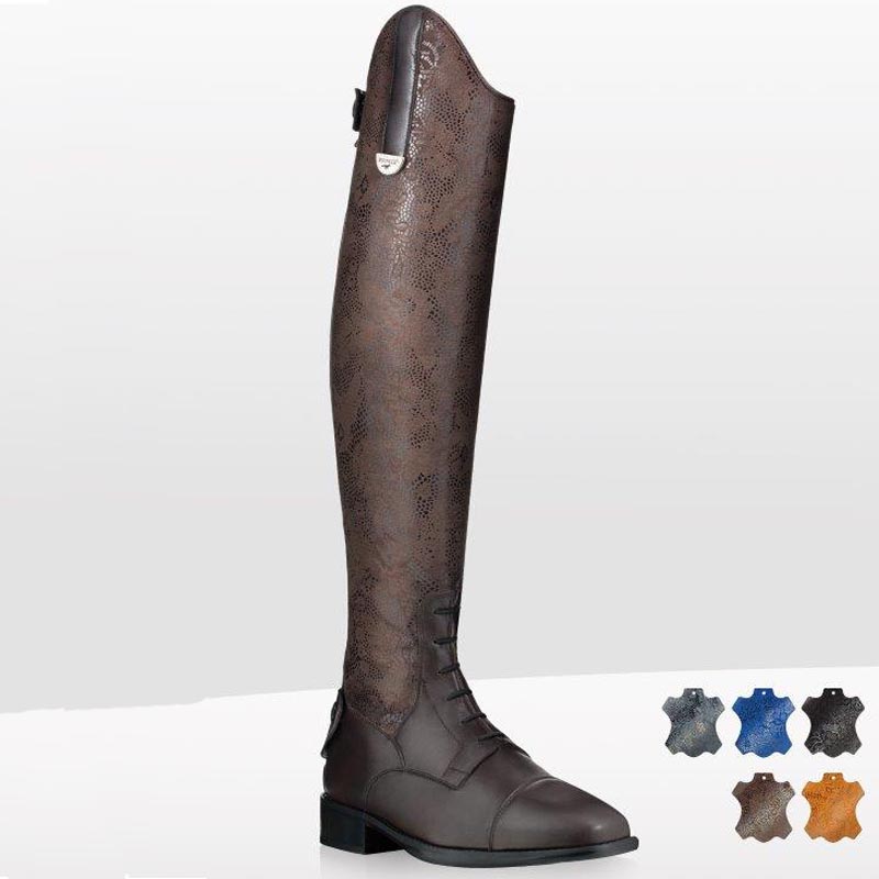 Boots pioneer fantasy flower leather model ebe with laces