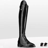 BOOTS PIONEER IN SOFT LEATHER CROCODILE PRINT MODEL TICHE