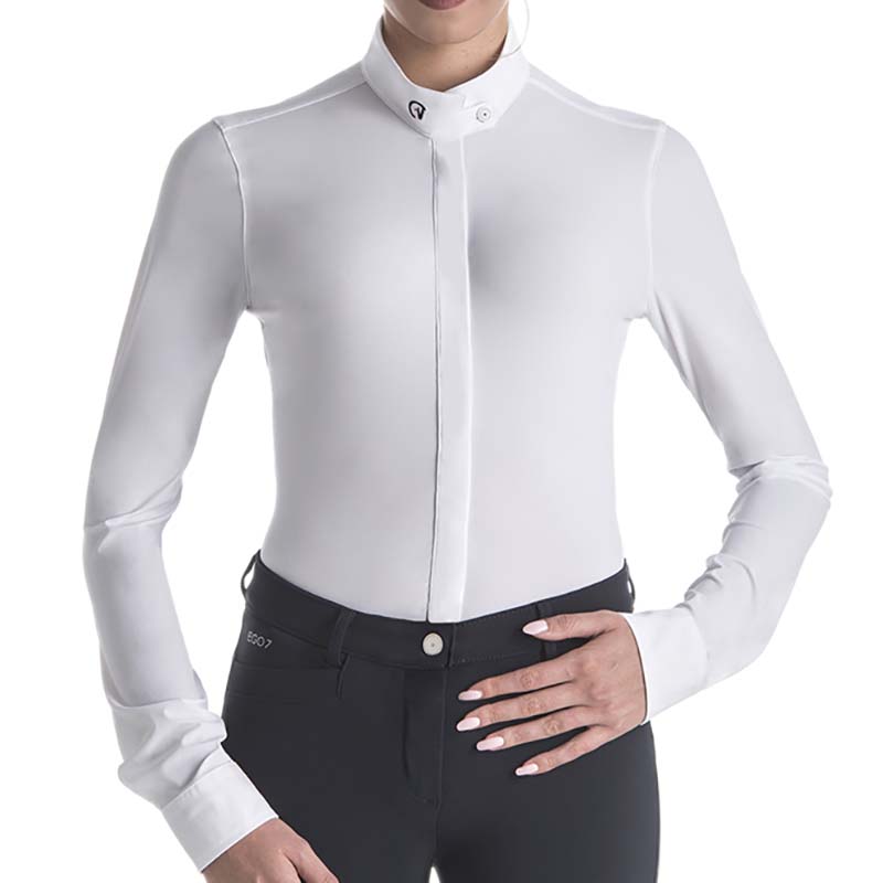 Competition polo ego7 long sleeves for woman