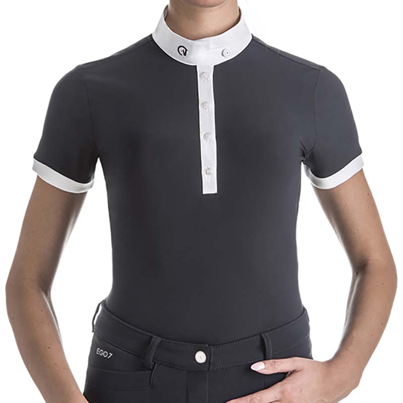 Competition polo ego7 short sleeves for woman