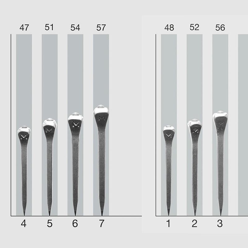 Nails noslip mordax french style with long neck