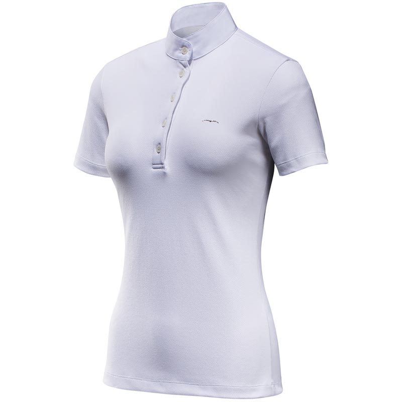 Polo animo basilea woman competition short sleeves piquet technician