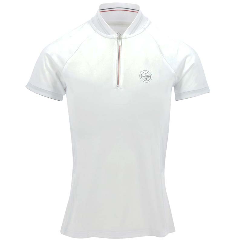 Short-sleeved equithÈme polo shirt emma model