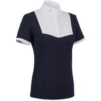 LADIES SAMSHIELD RIDING COMPETITION POLO SIXTINE model