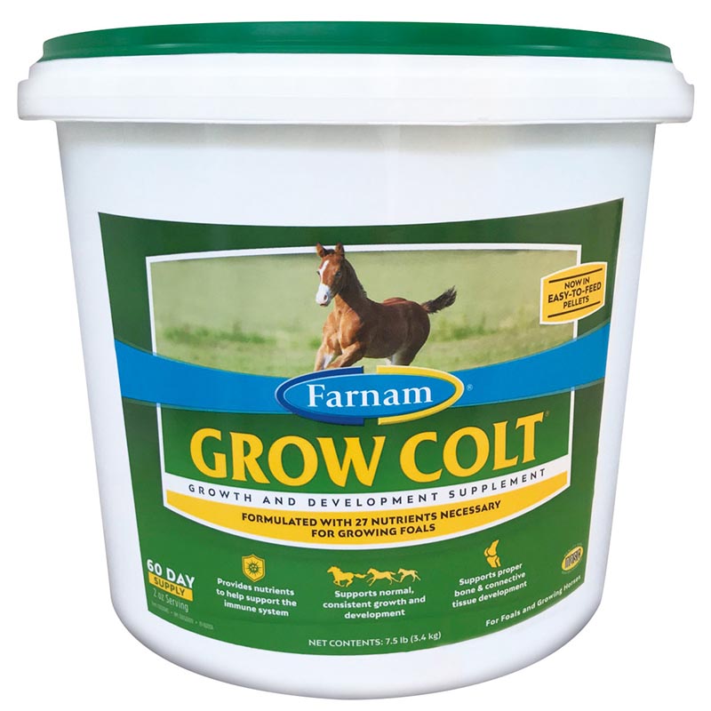 Grow colt farnam supplement for foals growing