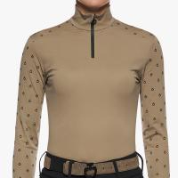 WOMEN'S LUPETTO TRAINING SWEATER CAVALLERIA TOSCANA WITH ZIP